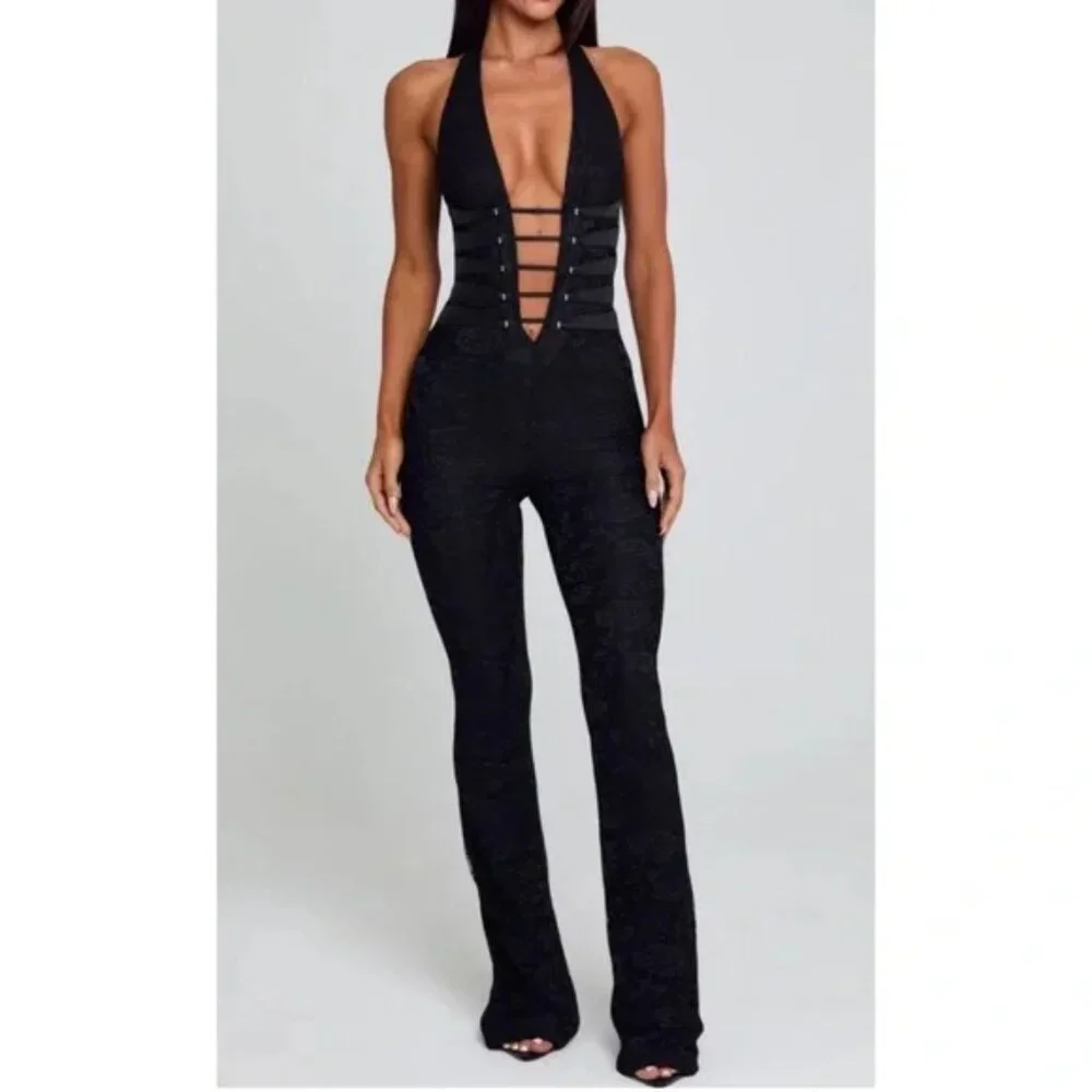 Outcast Sawyer Jumpsuit in Black Size XS - Picture 1 of 15